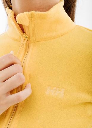 Женская кофта helly hansen w daybreaker fleece jacket желтый s (7d51599-341 s)3 фото