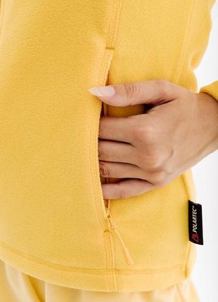 Женская кофта helly hansen w daybreaker fleece jacket желтый s (7d51599-341 s)4 фото