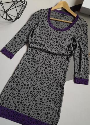Hobbs люкс бренд вовняна сукня леопард р 12 сток