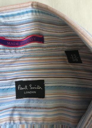 Рубашка приталенная paul smith размер s5 фото
