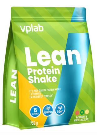 Lean protein shake - 750g raspberry white chocolate1 фото