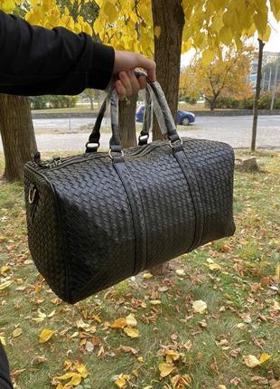 Качественная мужская городская сумка на плечо большая и вместительная дорожная сумка ручная кладь9 фото