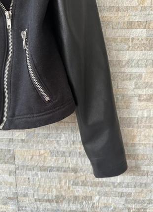 Шкіряна куртка жакет піджак шкірянка косуха мінні маус дісней 7-8 років, 128-134 см disney5 фото