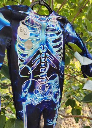 Хелоуин карнавал костюм скелет2 фото