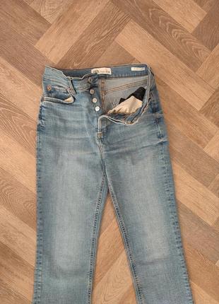Zara прямые джинсы5 фото