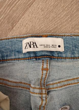 Zara прямые джинсы3 фото
