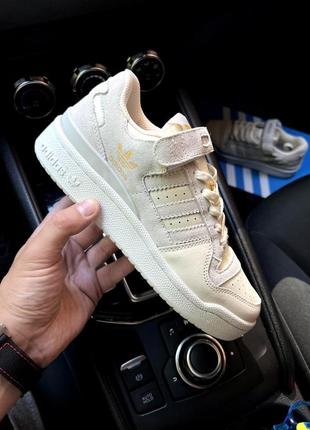 Adidas forum low женские демисезонные кроссовки / кеды адидас весна-осень / женская обувь