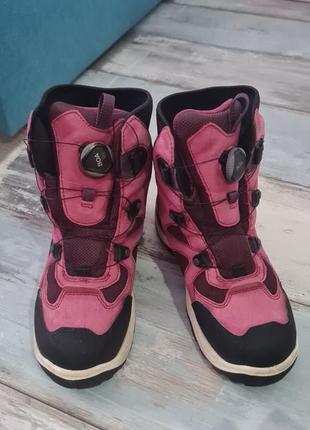 Зимние сапоги ecco