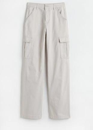 Брюки-карго h&m