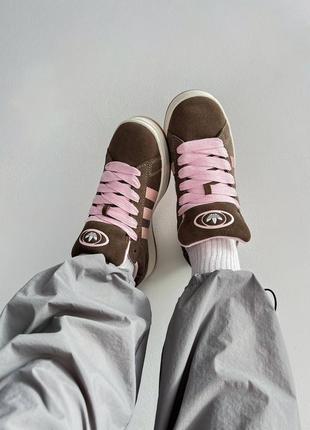 Кросівки adidas campus 00s dust cargo clear pink8 фото