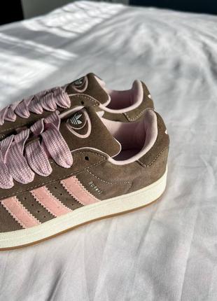 Кросівки adidas campus 00s dust cargo clear pink6 фото