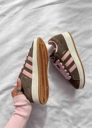 Кросівки adidas campus 00s dust cargo clear pink5 фото