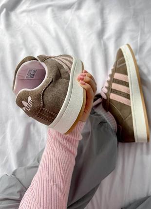 Кросівки adidas campus 00s dust cargo clear pink9 фото