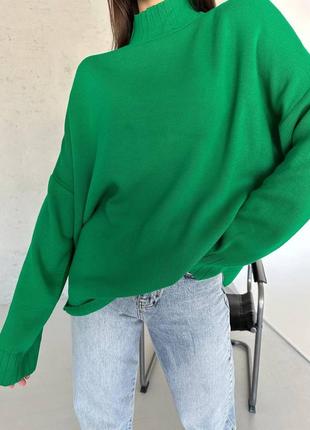 Свитер в стиле oversize, шерсть4 фото