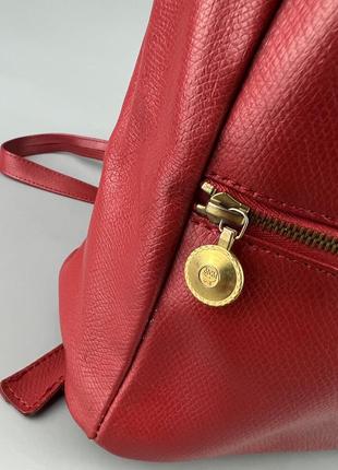 Вінтажний шкіряний рюкзак ручної роботи преміум бренд5 фото