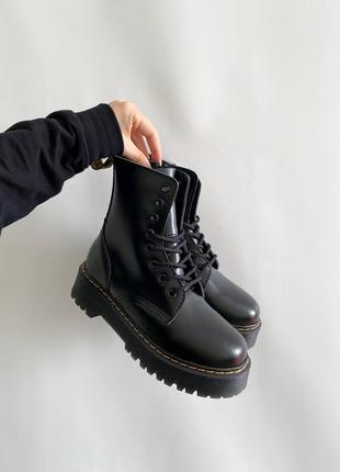 Крутые кожаные ботинки dr.martens