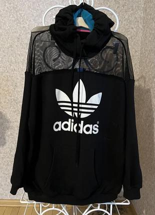 Толстовка худи кенгуру adidas