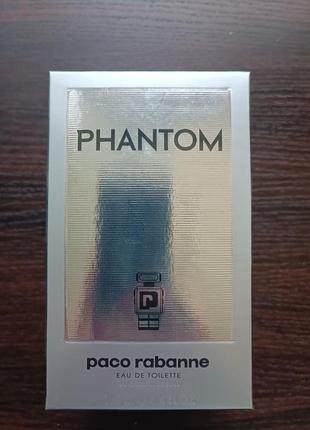 Paco rabanne phantom edt 100 ml4 фото