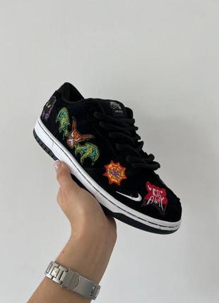 Круті кеди nike dunk low pro qs neckface