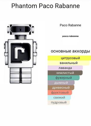 Paco rabanne phantom edt 100 ml7 фото