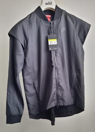 Нова куртка nike-трансформер жилет оригінал найкі легка куртка вітровка3 фото