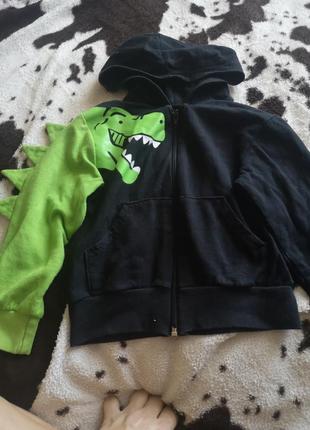 Кофта тепла на флісі 4-5років