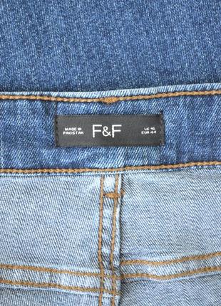 Джинсовые шорты, бриджи f&f6 фото