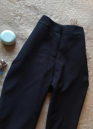 Базовые зауженные стильные брюки asos высокая талия4 фото