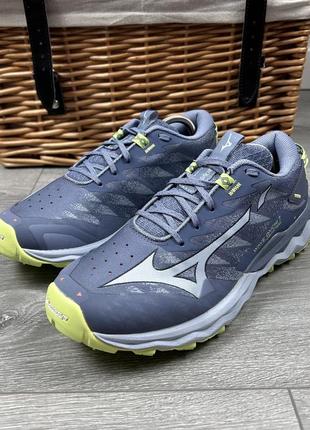 Женские оригинальные беговые кроссовки mizuno wave daichi 7 j1gk2271-211 фото