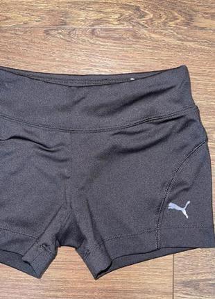 Стильные фирменные эластичные стрейчевые велосипедки шорты для тренировок xs/s