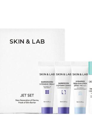 Набор миниатюр skin & lab jet set