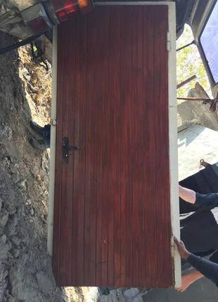 Броні двері коробка з якісного куточка метал часів зір дерев'яна вагонка н6831 фото