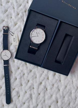 Набор часов daniel wellington original dw00500900 парные7 фото