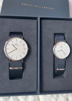 Набір годинників daniel wellington original dw00500900 парні2 фото