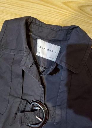 Zara basic тренч куртка ветровка