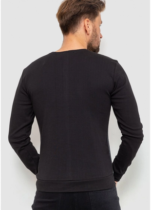Пуловер мужской с пинтом, цвет черно-серый, 235r222664 фото