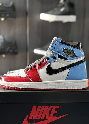 Высокие кроссовки кеды jordan 1 high "fearless" ck5666-100