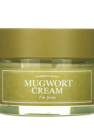 Крем для лица с экстрактом полыни i'm from mugwort cream, 50 г