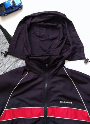 Куртка на сетке подкладке, с капюшоном, демисезонная, дождевик, ветровка