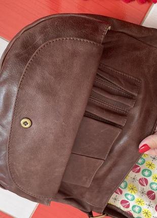 Шикарная объемная вместительная кожаная сумка ollie&amp;nic /кожа8 фото
