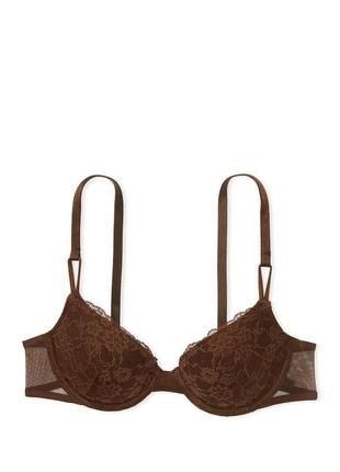Victoria's secret sexy tee posey lace lightly lined demi bra