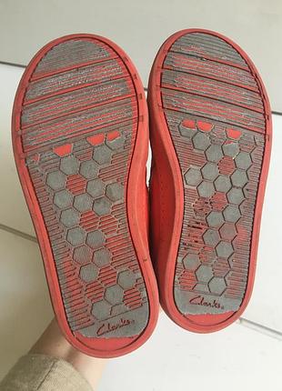 Шкіряні кросівки clarks р. 28 7