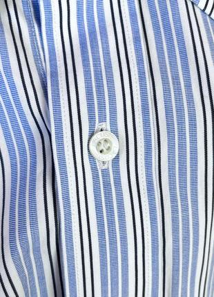Lacoste лакост рубашка в полоску оригинал размер хл4 фото