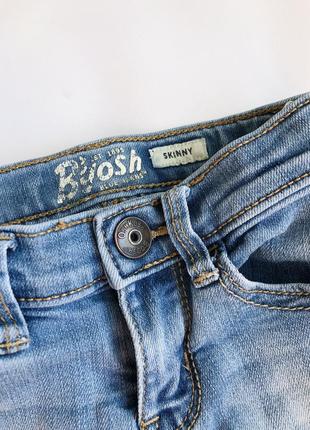 Базовые скинни джинсы для девочки 2-3 года3 фото