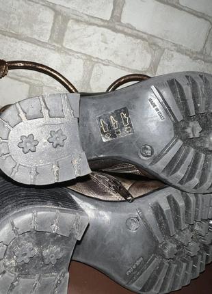 Кожаные демисезонные ботинки от gidigio- италия, оригинал8 фото