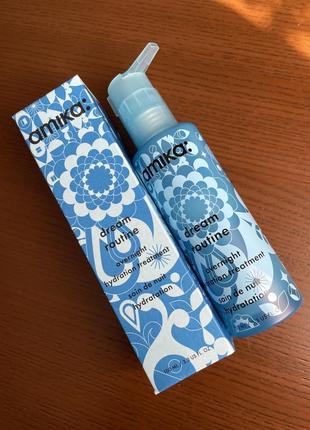 Нічна зволожуюча маска для волосся amika dream routine overnight hydrating hair mask1 фото