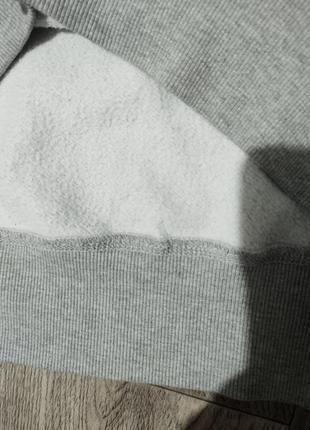 Мужской серый свитшот / french connection / свитер / кофта / джемпер / мужская одежда /4 фото