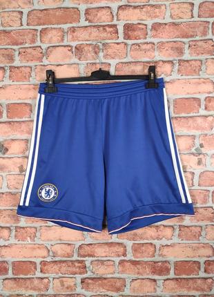 Шорты футбольные спортивные adidas chelsea1 фото