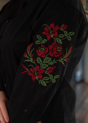 Стильна блуза вишиванка2 фото