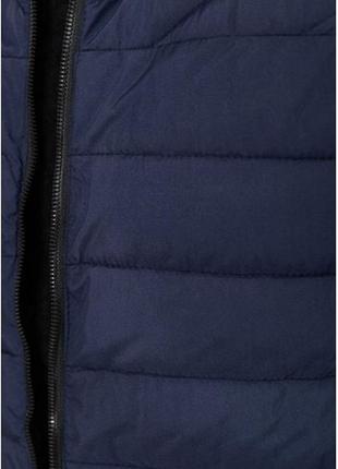 Куртка мужская демисезонная, цвет темно-синий5 фото